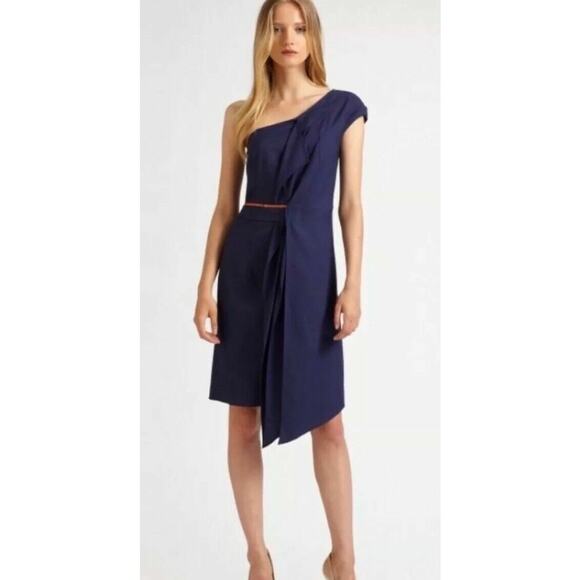 Sachin + Babi Athena One Shoulder Dress Size 4 - Picture 1 of 5